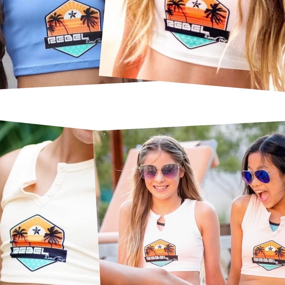 ISO any Road-trip Crop top. Any color in YM, YL or AXS